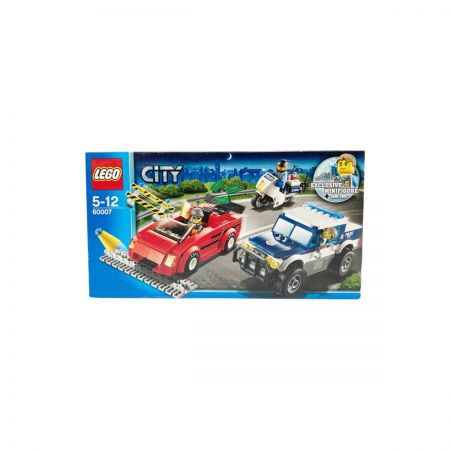 LEGO LEGO CITY スポーツカーとポリスパトロールカー 60007 未開封品 Nランク