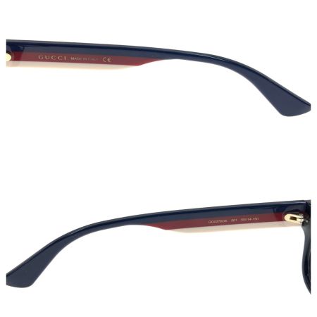  GUCCI グッチ メガネフレーム GG0278OA ブラック x ネイビー x レッド