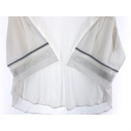  PINORE ピノーレ レディース 半袖カットソー サイズ42 ホワイト