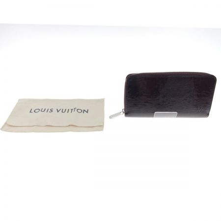  LOUIS VUITTON ルイヴィトン エピ ジッピーウォレット ラウンドファスナー 長財布 M60314 エンジ