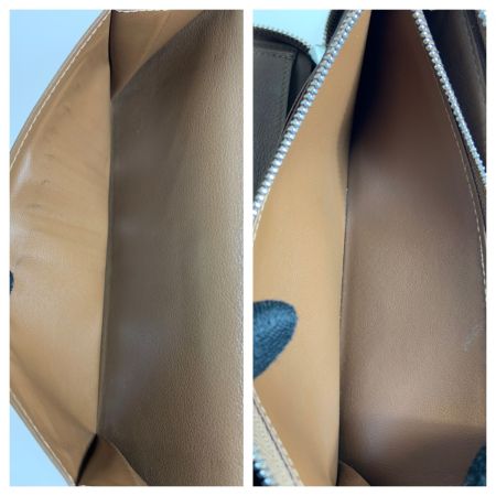  LOUIS VUITTON ルイヴィトン ジッピー ウォレット ヴェルティカル トリヨンレザー 長財布 レザー M58864 ブラウン イニシャル入り