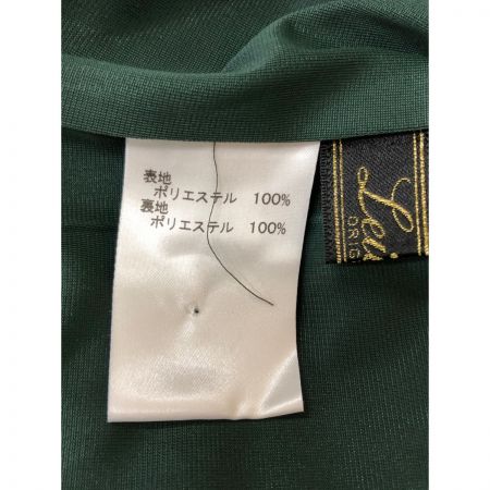  Leilian レリアン レディース ワンピース 袖リボン サイズ17+ グリーン