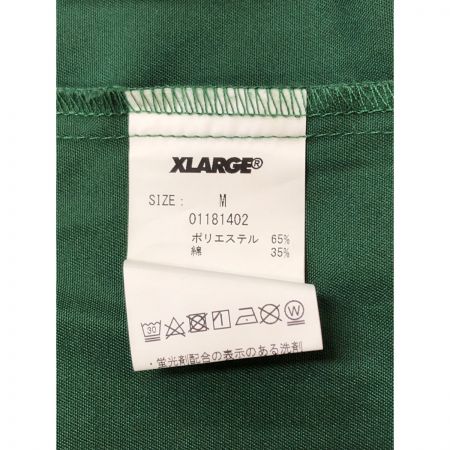  X-LARGE エクストララージ メンズ シャツ サイズM グリーン