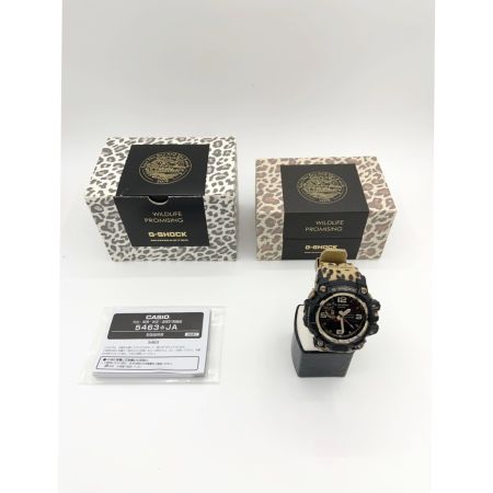  CASIO カシオ Gショック マッドマスター WILDLIFE PROMISINGコラボモデル ソーラー電波クォーツ ヒョウ柄 GWG-1000WLP-1AJR