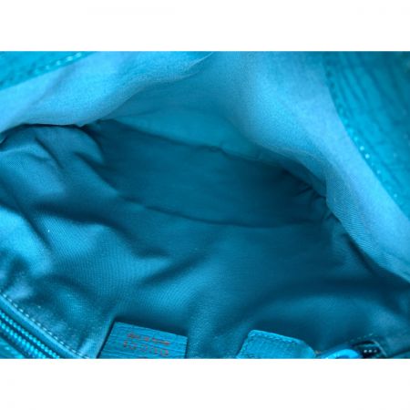  GUCCI グッチ GGプラス トートバッグ 117551 ブラウン×ターコイズ x ブルー