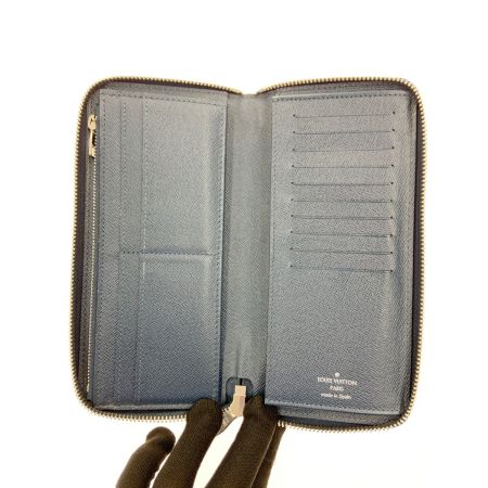  LOUIS VUITTON ルイヴィトン タイガ ジッピーウォレット ヴェルティカル ラウンドファスナー長財布 M30510 ネイビー