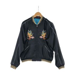 〇〇 TOYO ENTERPRISE CO.,LTD. 東洋エンタープライズ メンズ ジャケット スカジャン リバーシブル サイズM TT10930 ブラック Cランク