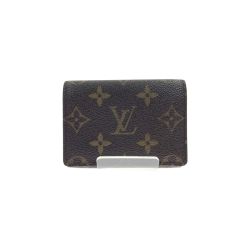 〇〇 LOUIS VUITTON ルイヴィトン モノグラム アンヴェロップ カルトドゥヴィジット カードケース M62920 ブラウン Bランク