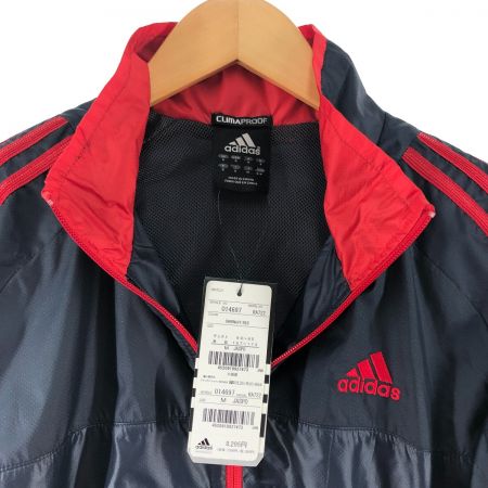  adidas アディダス メンズ セットアップ サイズM ADｽRA722 ネイビー×レッド