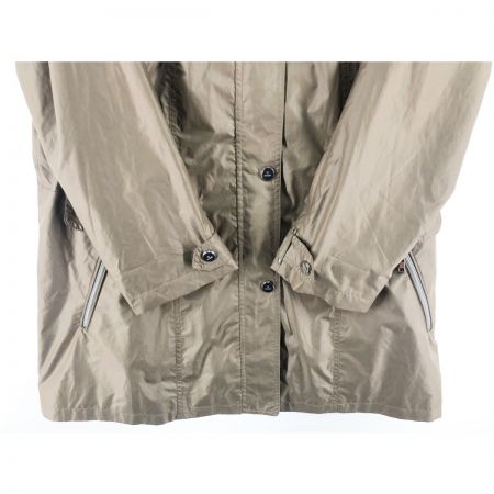  Leilian レリアン レディース コート ナイロンコート フード付き サイズ9 ベージュ