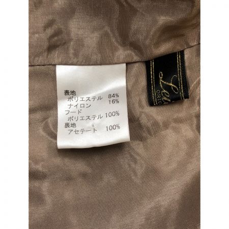  Leilian レリアン レディース コート ナイロンコート フード付き サイズ9 ベージュ