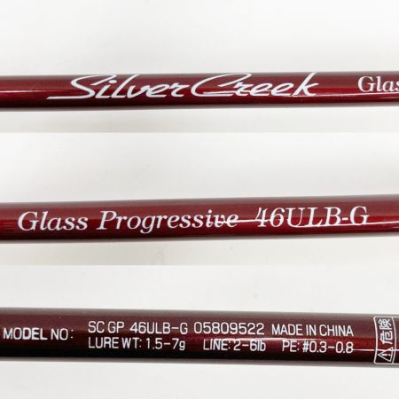  DAIWA ダイワ SILVER CREEK GLASS PROGRESSIVE シルバークリーク グラスプログレッシブ 46ULB-G 05809522