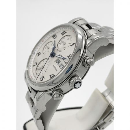  MONTBLANC モンブラン スター クロノグラフ オートマティック  腕時計 106468 シルバー