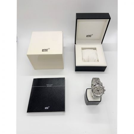  MONTBLANC モンブラン スター クロノグラフ オートマティック  腕時計 106468 シルバー