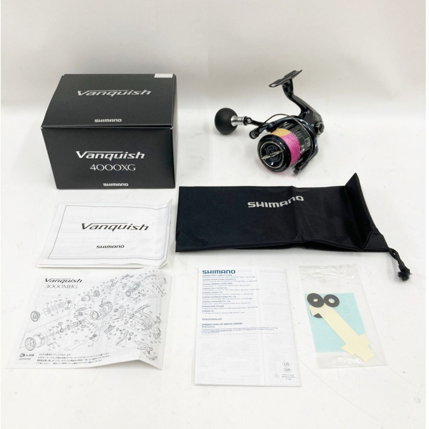 中古】 SHIMANO シマノ Vanquish 19 ヴァンキッシュ 4000XG 03963