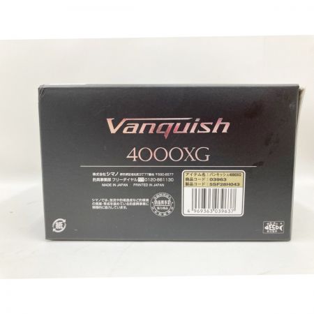  SHIMANO シマノ Vanquish 19 ヴァンキッシュ 4000XG 03963 スピニングリール