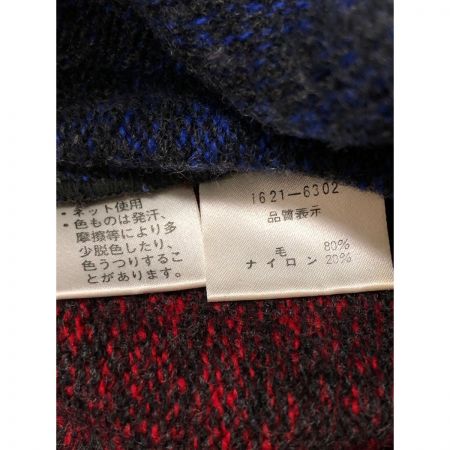  GREENCLUBS メンズ ニット 1621-6302 ブルー x イエロー x レッド