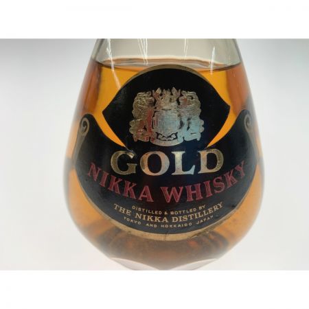 北海道内限定発送】 NIKKA WHISKY ニッカウイスキー GOLD ゴールド 特級 国産 720ml 43% 未開栓 ｜中古｜なんでもリサイクルビッグバン