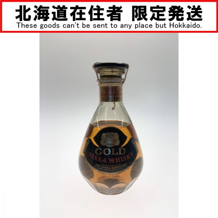 北海道内限定発送】 NIKKA WHISKY ニッカウイスキー GOLD ゴールド 特級 国産 720ml 43% 未開栓 ｜中古｜なんでもリサイクルビッグバン