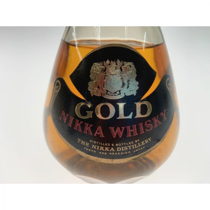 北海道内限定発送】 NIKKA WHISKY ニッカウイスキー GOLD ゴールド 特級 国産 720ml 43%  未開栓｜中古｜なんでもリサイクルビッグバン