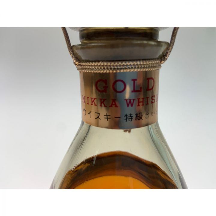 北海道内限定発送】 NIKKA WHISKY ニッカウイスキー GOLD ゴールド 特級 国産 720ml 43% 未開栓 ｜中古｜なんでもリサイクルビッグバン