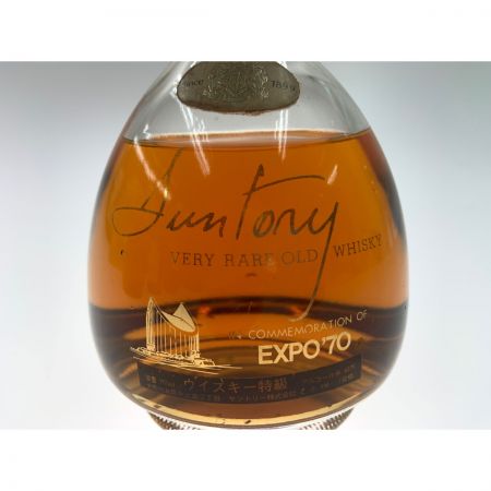 中古】 SUNTORY サントリー SUNTORY VERY RARE OLD WHISKY EXPO'70