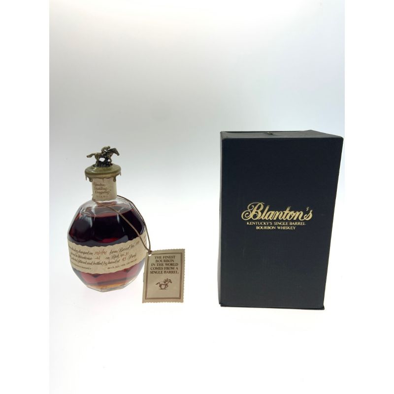 中古】 Blanton ブラントン オリジナル シングルバレル バーボン