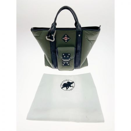  HUNTING WORLD ハンティングワールド トートバッグ オリーブ