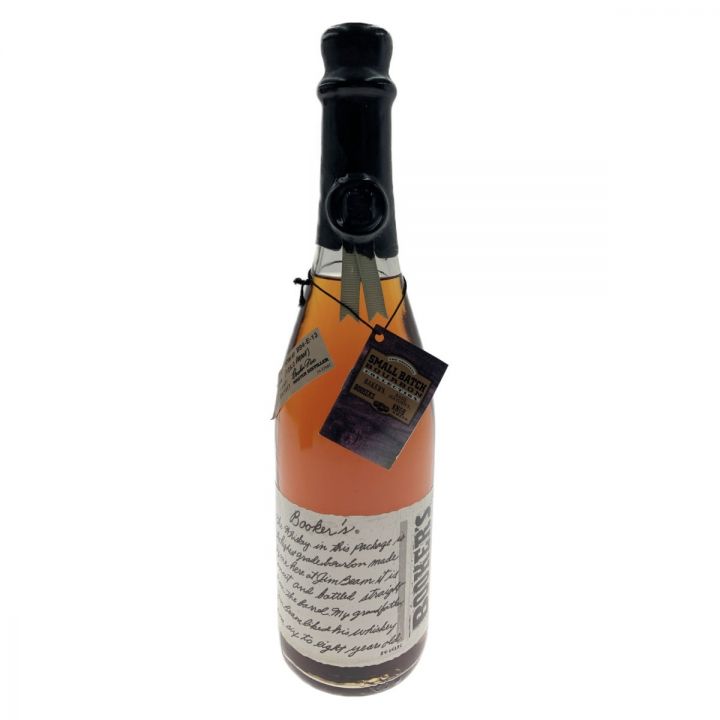 BOOKERS ブッカーズ 750ml バーボン 63度 ウィスキー 未開栓 - 中古