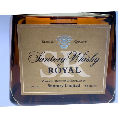 【北海道内限定発送】 ROYAL サントリーローヤル Suntory Whisky Limited リミテッド ウイスキー 1000ml 43度 未開栓