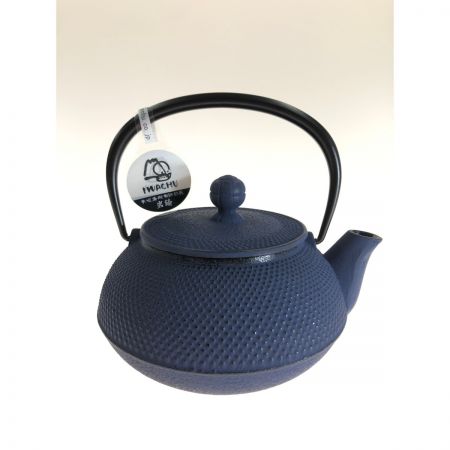  IWACHU 南部鉄器 鉄瓶 急須 5型アラレ ブルー