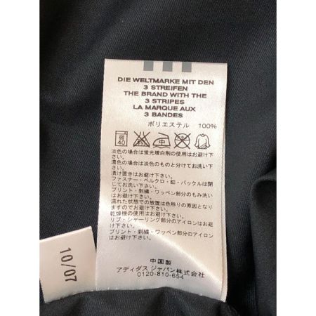  adidas アディダス メンズ ジャケット アノラックパーカー サイズM ブラック×オレンジ