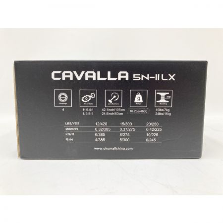  okuima cavalla カバラ レバードラグリール 5N-ⅡLX リール 
