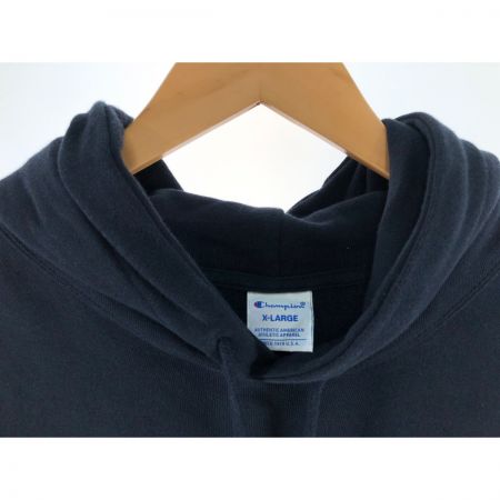  Champion チャンピオン メンズ パーカー プルオーバーパーカー サイズXL ネイビー