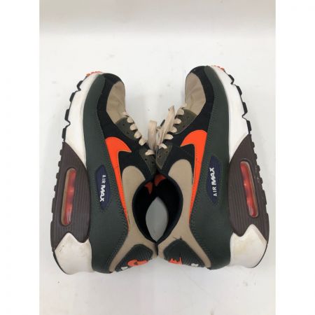  NIKE ナイキ メンズ スニーカー AIR MAX 90 TWEED 26.5cm DH4619-200 ベージュ×オレンジ