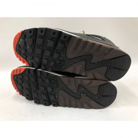  NIKE ナイキ メンズ スニーカー AIR MAX 90 TWEED 26.5cm DH4619-200 ベージュ×オレンジ