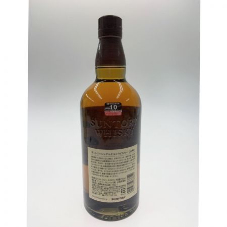 【北海道内限定発送】 YAMAZAKI 山崎/サントリー ノンヴィンテージ シングルモルト ウイスキー 43度 700ml  未開栓