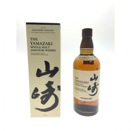 【北海道内限定発送】 YAMAZAKI 山崎/サントリー ノンヴィンテージ シングルモルト ウイスキー 43度 700ml  未開栓