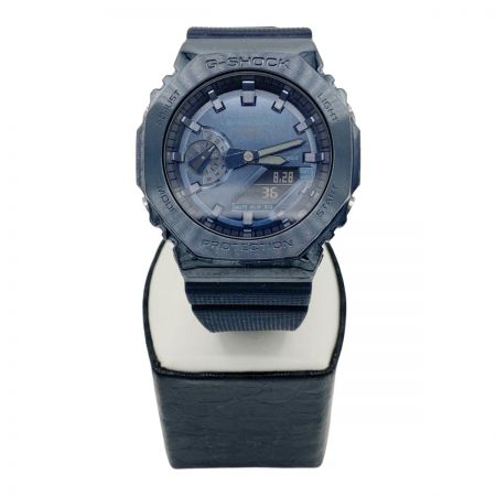  CASIO カシオ Gショック メタルカバード 腕時計 GM-2100N-2AJF ネイビー