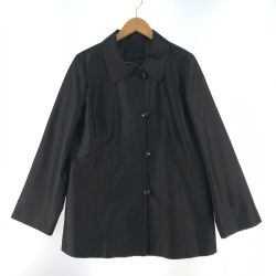 〇〇 Leilian レリアン レディース コート ナイロンコート サイズ9 ブラウン Aランク