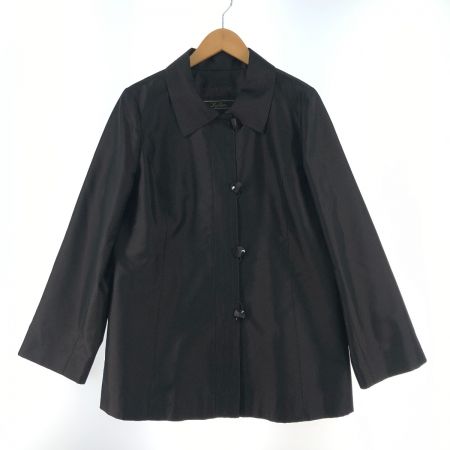  Leilian レリアン レディース コート ナイロンコート サイズ9 ブラウン