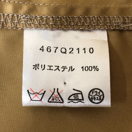  Golden Bear ゴールデンベア レディース ノーカラー ナイロンコート サイズM ベージュ