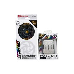 〇〇 BURTLE 空調服用 ファンユニット バッテリー付 AC370 未使用品 Sランク