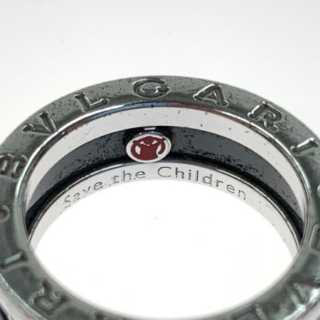  BVLGARI ブルガリ ビーゼロワン セーブザチルドレン ７号 リング 指輪 シルバー925