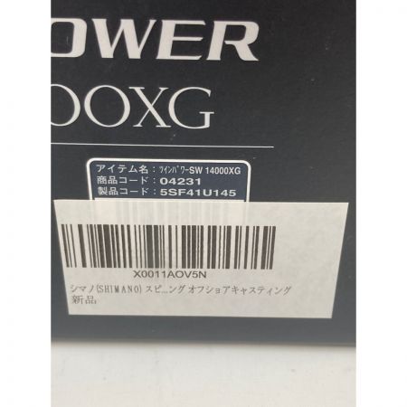  SHIMANO シマノ TWINPOWER 21ツインパワー SW14000XG 04231 スピニングリール