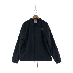 〇〇 NEW BALANCE ニュー・バランス メンズ ジャケット コーチジャケット サイズXL ブラック Aランク