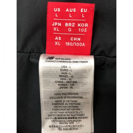  NEW BALANCE ニュー・バランス メンズ ジャケット コーチジャケット サイズXL ブラック