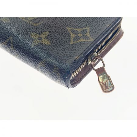 中古】 LOUIS VUITTON ルイヴィトン モノグラム ポルトモネ ジップ