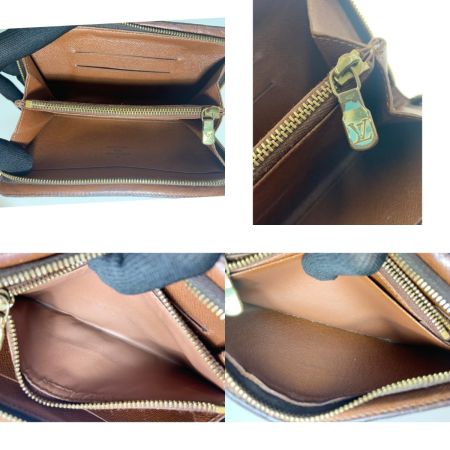  LOUIS VUITTON ルイヴィトン モノグラム ポルトモネ ジップ ラウンドファスナー長財布 M61727 ブラウン
