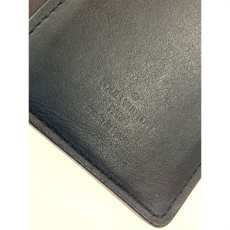 中古】 LOUIS VUITTON ルイヴィトン ダミエ アンフィニ ポルトフォイユ